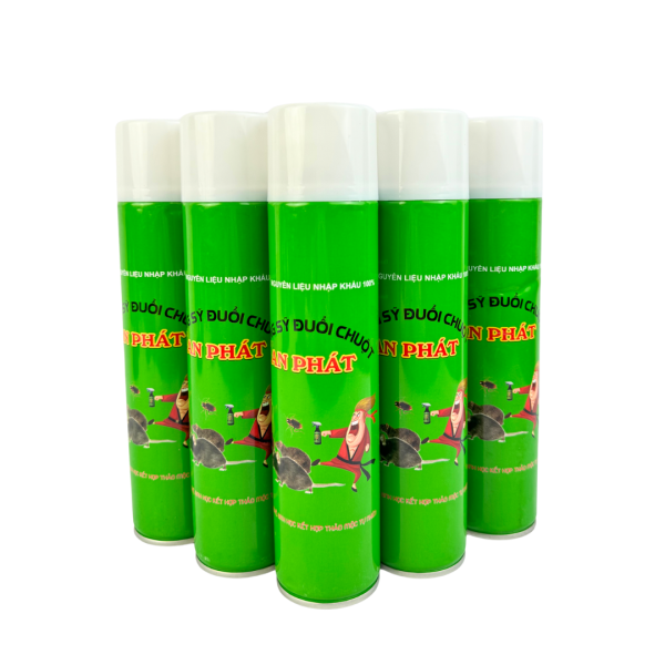Xịt đuổi chuột vỏ sắt 300ml - Ảnh 2