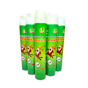 Chai xịt côn trùng sắt DŨNG SỸ DIỆT CÔN TRÙNG 750ml