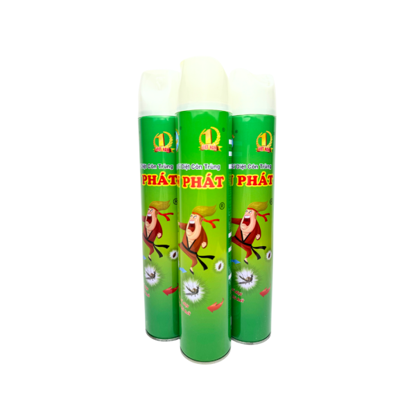 Chai xịt côn trùng sắt DŨNG SỸ DIỆT CÔN TRÙNG 750ml - Ảnh 2