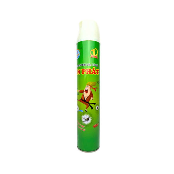 Chai xịt côn trùng sắt DŨNG SỸ DIỆT CÔN TRÙNG 750ml - Ảnh 3