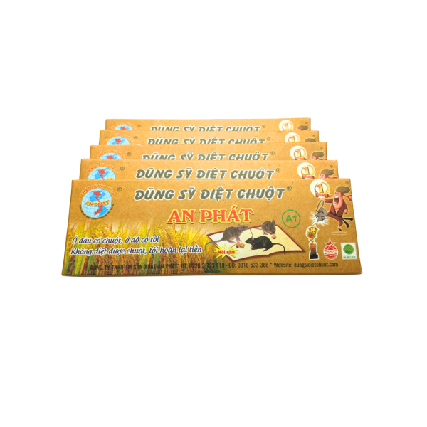 Dũng sỹ diệt chuột vàng An phát( Bẫy dính) - Ảnh 2