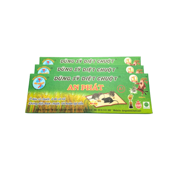 Dũng sỹ diệt chuột xanh An phát( Bẫy dính)